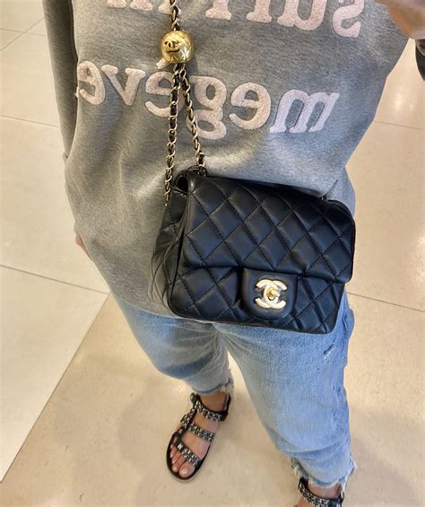 chanel mini flap bag chain|chanel mini flap bag fashionphile.